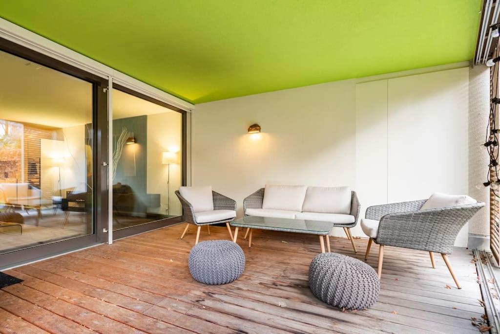 Luxus Wohnung Mit Garten Zurich Ngoại thất bức ảnh