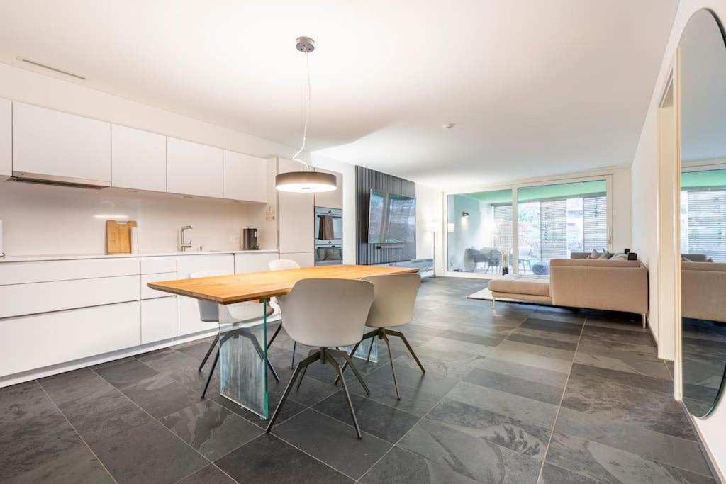 Luxus Wohnung Mit Garten Zurich Ngoại thất bức ảnh