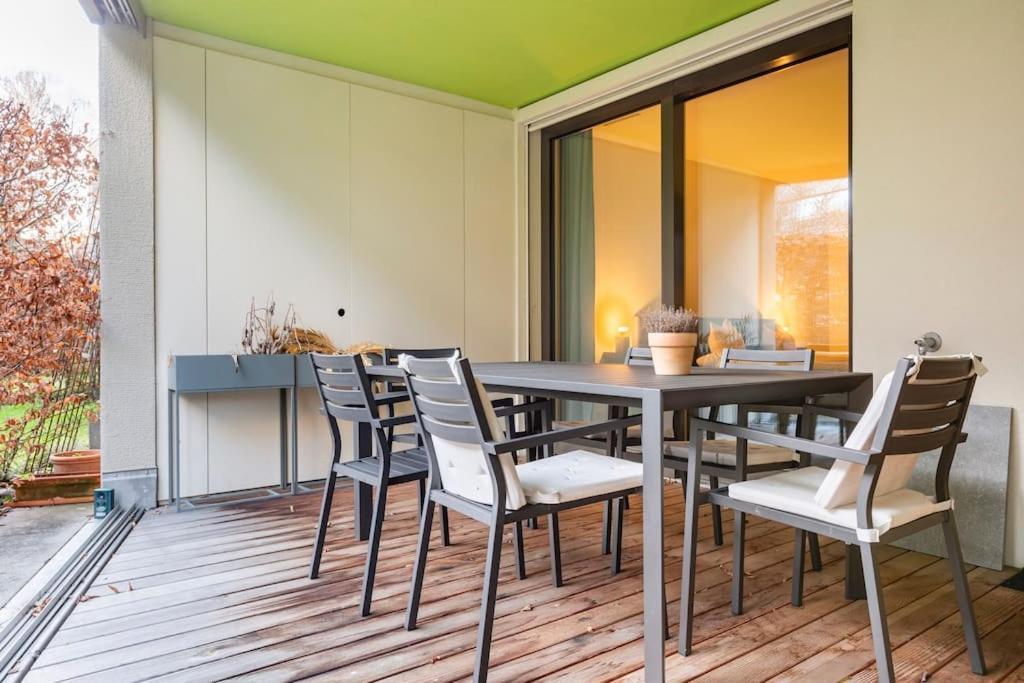 Luxus Wohnung Mit Garten Zurich Ngoại thất bức ảnh